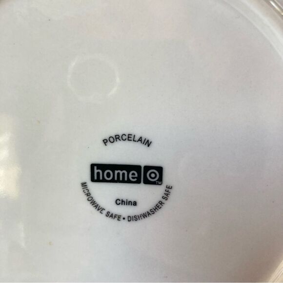 White Porcelain Dessert Plate by Target HOME 7.5 inch Diameter - Picture 5 of 6